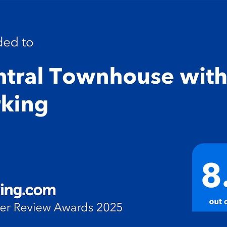Central Townhouse With Parking Telford Extérieur photo